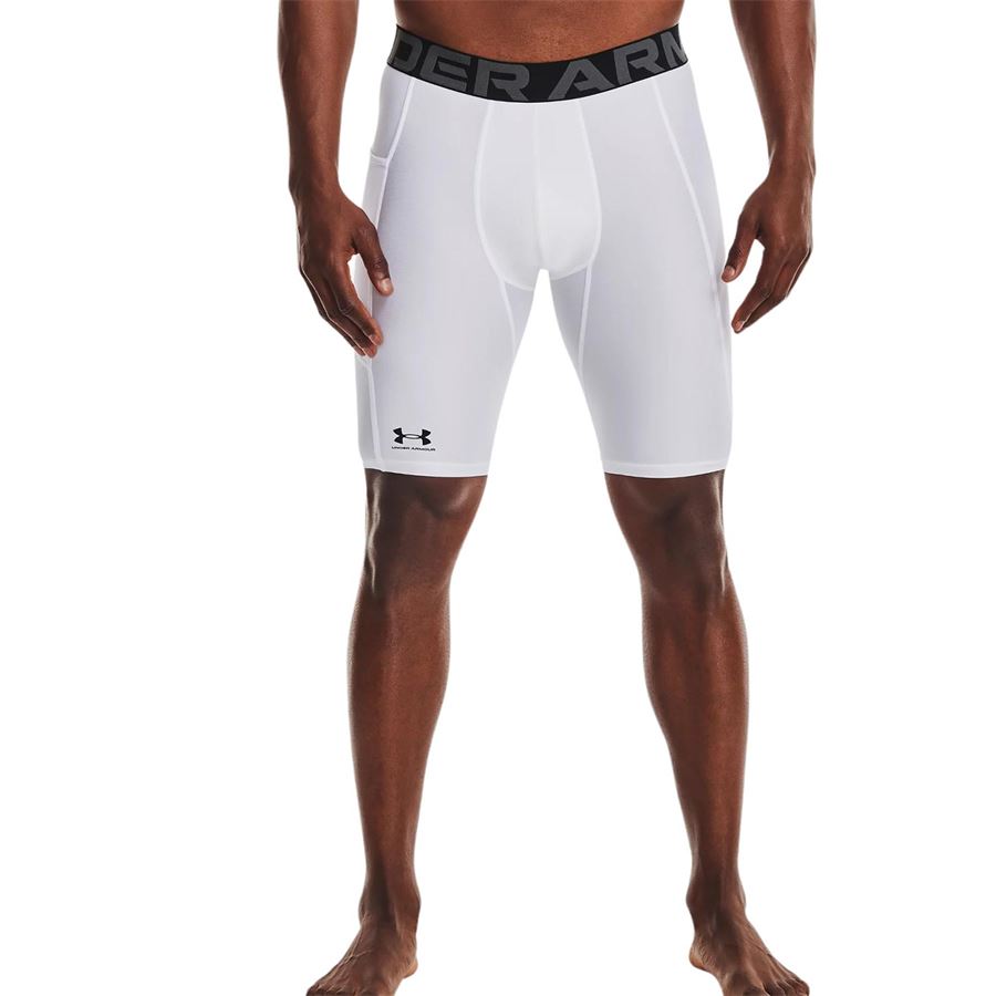 Shorts HeatGear Pocket Long Compression da uomo Under Armour | 13616020100